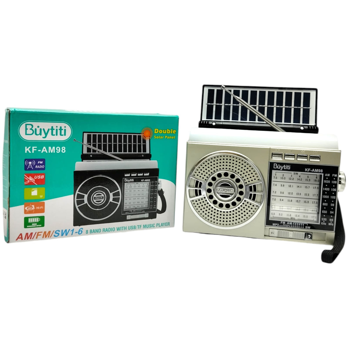 Radio Solar AM/FM BUYTITI KF-AM98