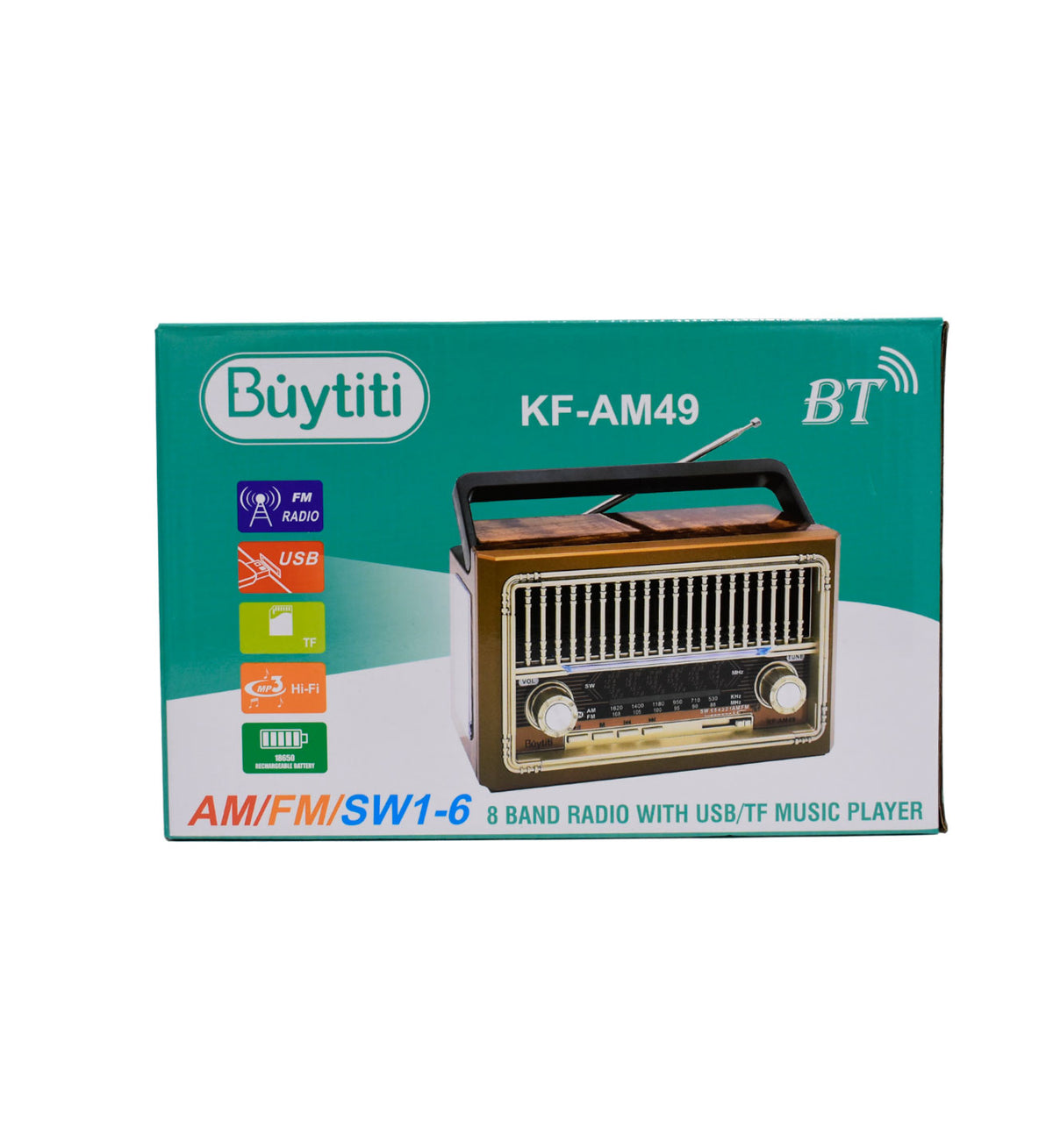 Bocina/Radio AM FM BUYTITI KF-AM49