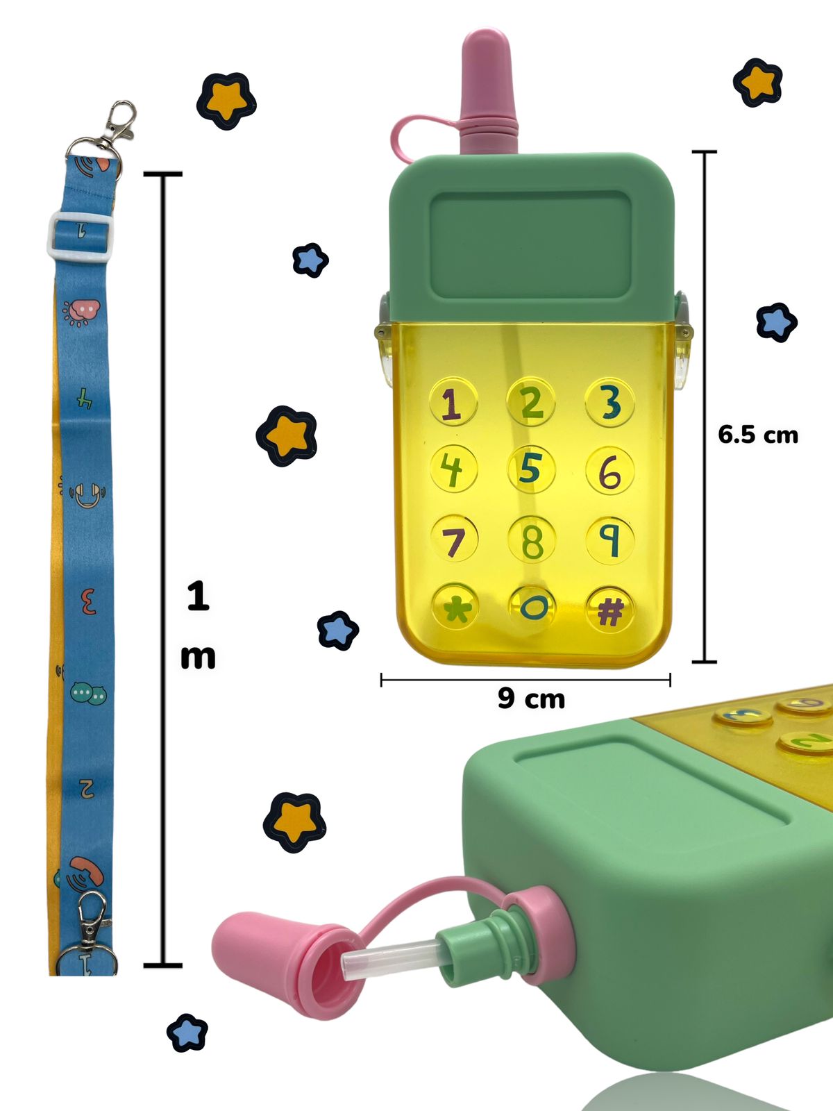 CDMX - Cantimplora para Agua en Forma de Teléfono Móvil