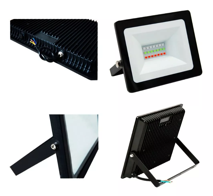 Caja 40pz Reflector LED RGB 50W RGB50W