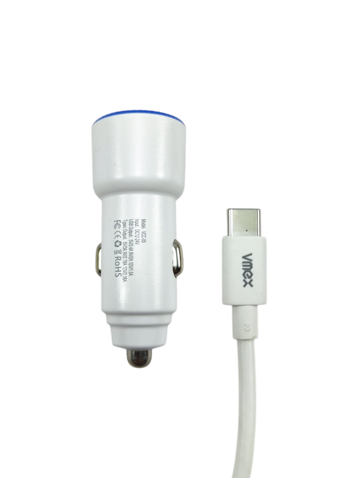 Cargador Para Carro Plug in VMEX VCC-05