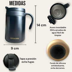 CDMX - Taza de Café Acero Inoxidable