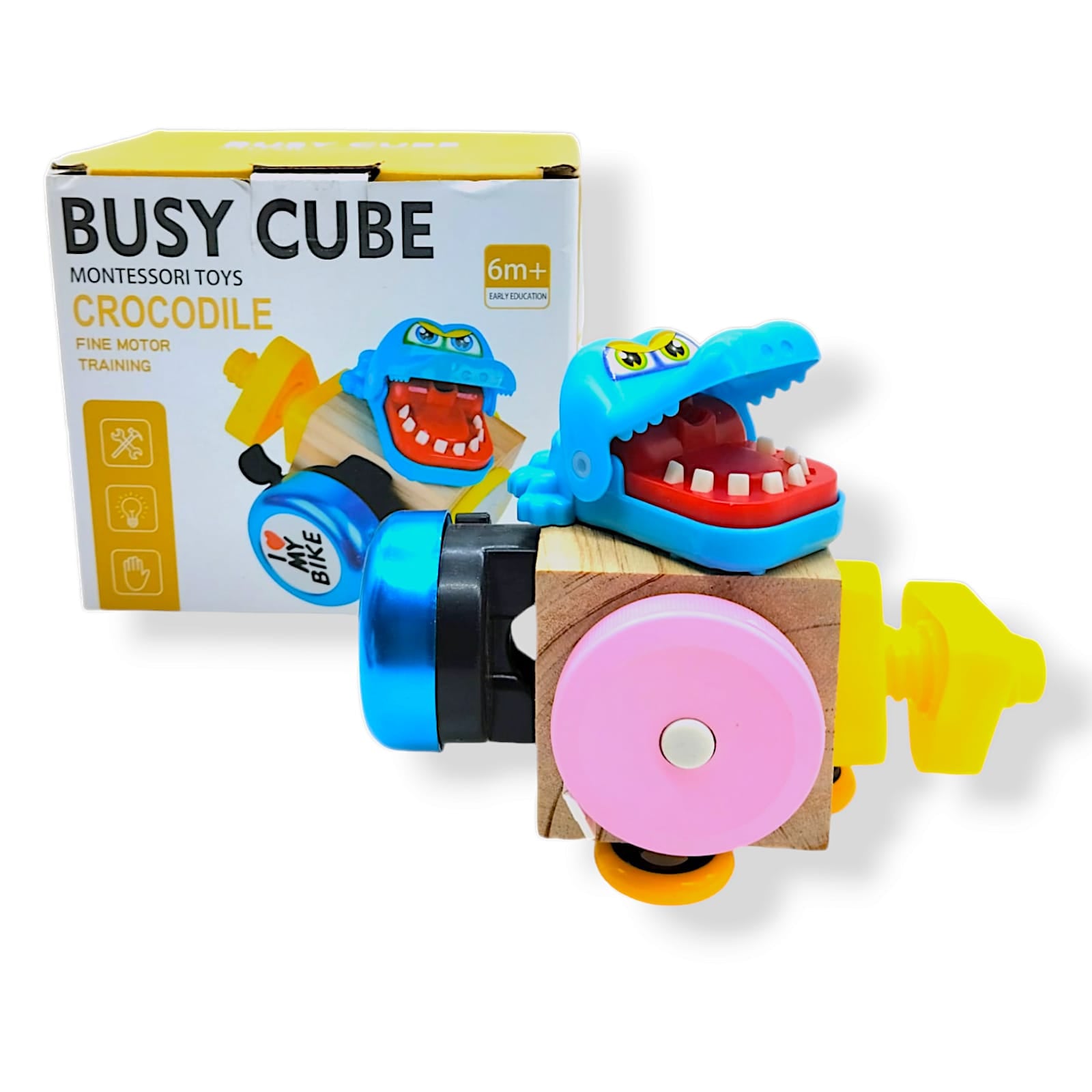 Cubo ocupado Montessori para niños J040-241