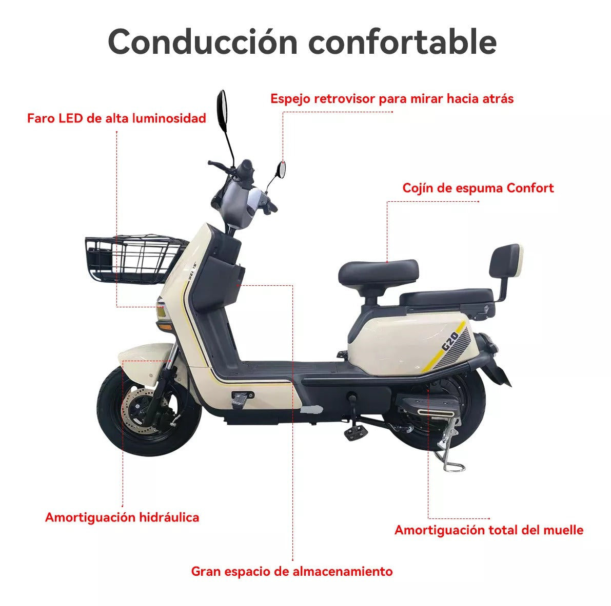 MOTO BICI ELECTRICA RONGY AO