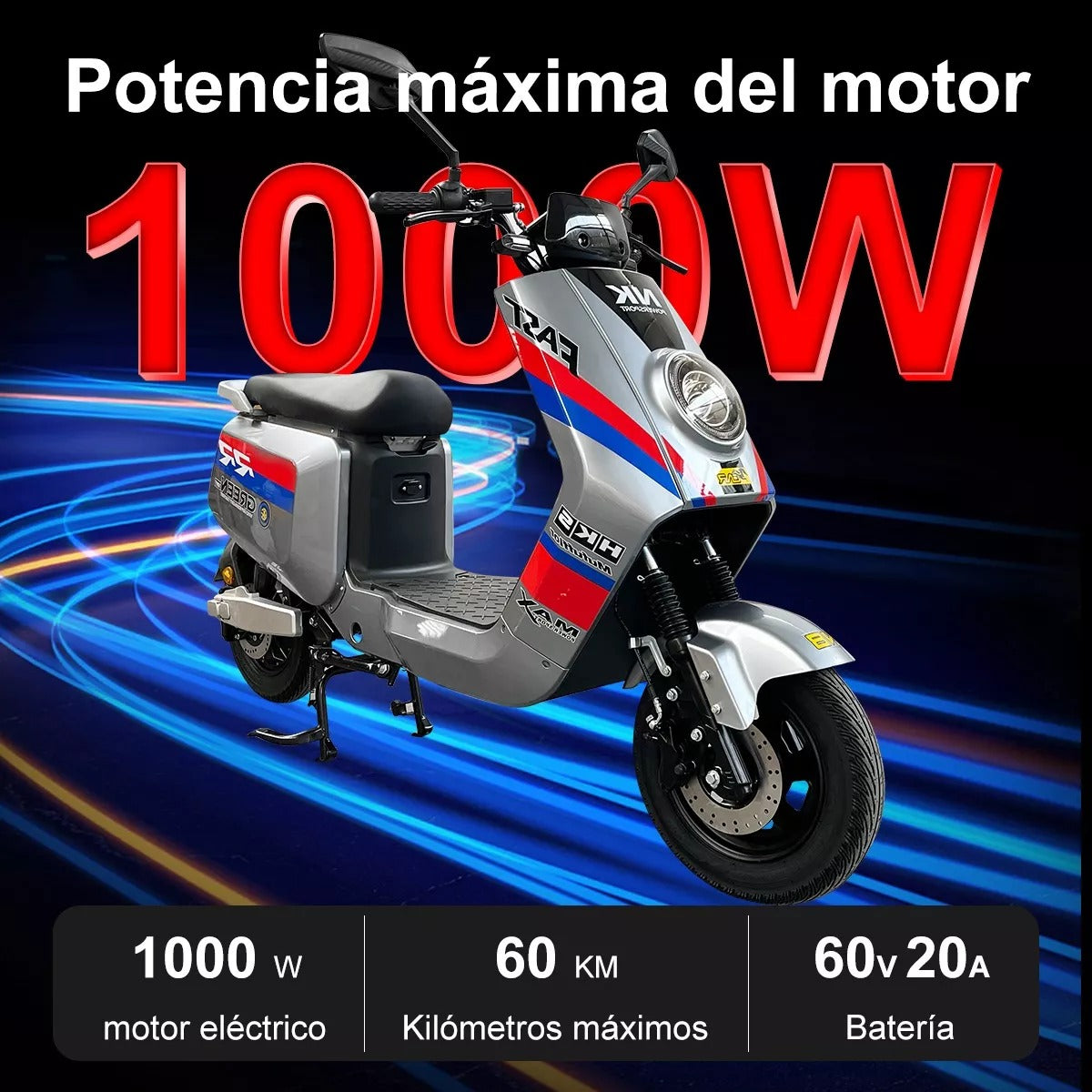 MOTO BICI ELECTRICA DANIU