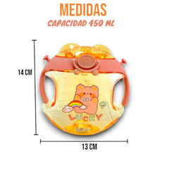 CDMX - Botella / Cantimplora con Luz Diseño Kawaii para Niños