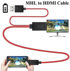 Adaptador universal Micro USB MHL a HDMI Media HDTV