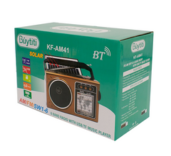 Bocina/RADIO Solar BUYTITI KF-AM41